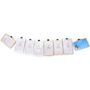 SilverAluminum Alloy Business Work Card ID Badge Adjustable Lanyard Holders JR