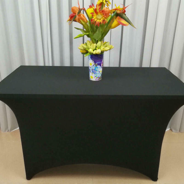 Utopia Kitchen Rectangular Stretch Tablecloth Spandex Tight Fit Table Cover VOG