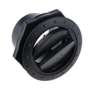 70mm ABS Car RV ATV A/C Vent Air Outlet Rotating Interior Round Ceiling Parts x4