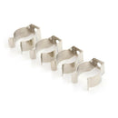 4Pcs Holder T5 Fluorescent Tube Lamp Bracket Clips Socket Lampholder SilveS Hn