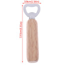 1 Pc Bottle Opener Rubber Wood Handheld Wine Beer Soda Glass Cap Bottle Open.kz