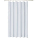 Anti-Mold Shower Curtain Uni White - Anti-Bacterial, Washable, Polyester