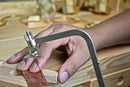 144 Intricate Cutting Blades Adjustable Hand Jewelers Saw Frame