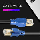 RJ45 Male to 8P8C Male 2GHz Shielded Cat8 Ethernet Connector Cable (10m) A