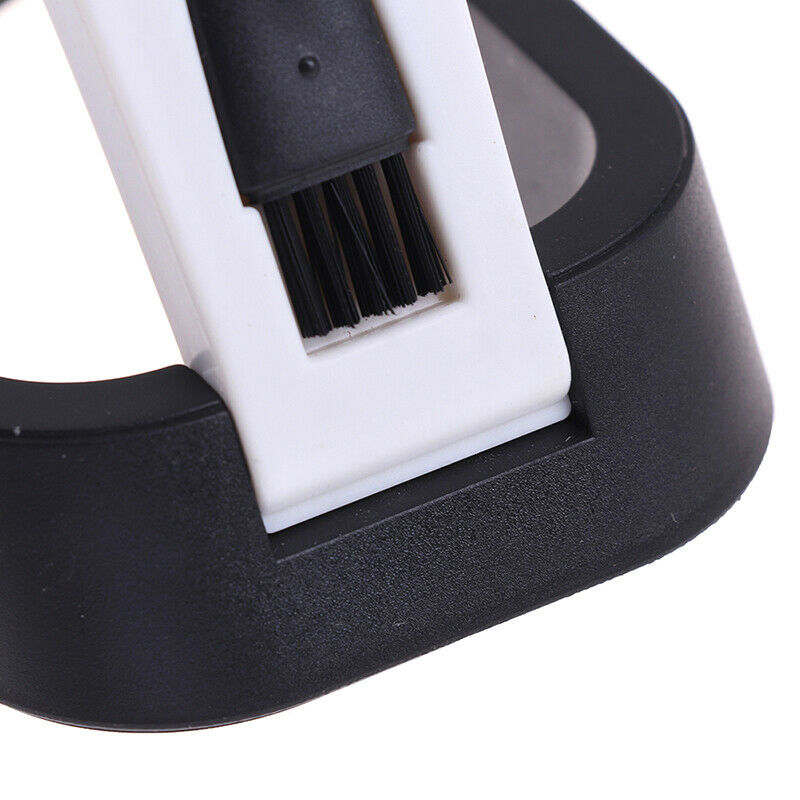 Shaver Holder Folding Anti-Slip Water Drainage Base Stand With Cleaning Brus Bj