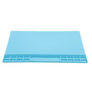 Cellphone Repair Mat Insulation Silicone Pad Maintenance Platform Light Blue