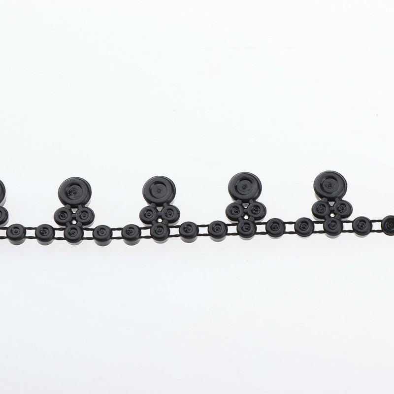 1 Yard Black Rhinestone Diamante Chain Trim Craft Applique Lace Sewing Trim