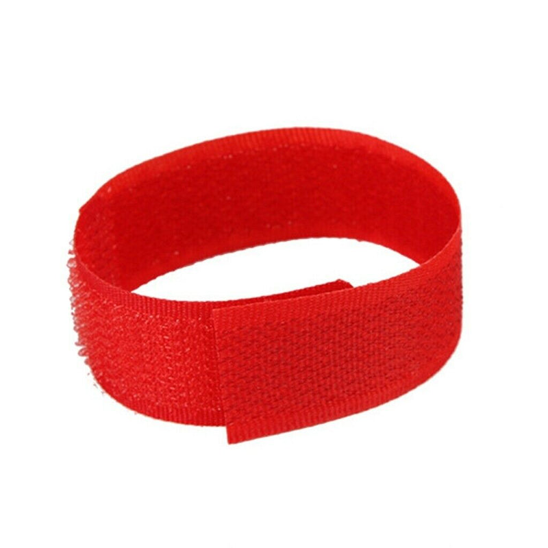 4x No Crow Collar for Roosters Noise Free Belt Collars Poultry Supplies Red