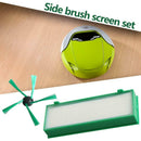 8pcs Side Brushes+Filter for VR200 Sweeper Robot Vacuum Cleaner Spare Parts