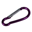 5 x Small Colour Carabiner Clip Snap Hook for Camping Keyring Sports Multi