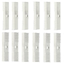 12pcs DIY GT2 Timing Belt Fixing Piece Tooth pitch 2mm Clamp Fixed Clip 9 *40mm