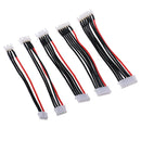 5pcs JST XH 2.54 Extension Cable Wire Male to Female for RC Lipo Charging
