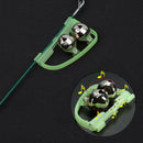 Night Fishing Rod Tip fish Bite Alarm Alert Clip Bells Ring Glow Accessory x2
