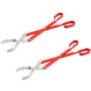 Grill Bbq Tong Aluminum Scissors Tongs Handle Kitchen Accessories Outdoor C