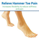 Toe Splint-Hammer Toe Straightener-Joint Realign Cushion Brace for Claw,Cur H8L2
