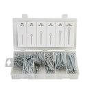 555pcs/Set Stainless Steel Split Pins Clevis Cotter Pin Fasteners Parts Tool Kit