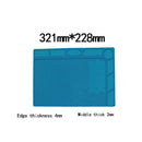 33.7x22.7cm Anti Static Repair Heat Insulation Silicone Mat Pad Magnetics R1A3