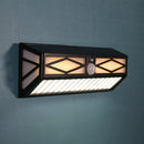 80 LED Solar Wall Light Outdoor Human Body Infrared Sensor Lamps Porch Garden