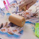 5D Diamond Painting Tool Wooden Roller, Wood Roller For Rhinestone Embroide Z7I5