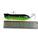 10 pcs Fishing Lures Hard Bait Popper 80mm Plastic Sea Fishing Trolling & B