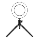 Desktop 6 inch 72 LED Selfie Ring Light Phone Video Photo Lamp with Remote