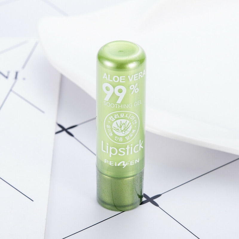Aloe Vera Lipstick Color Mood Changing Long lasting Moisturizing Lipstick Gloss