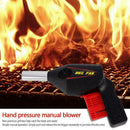 Portable Manual BBQ Fan Air Blower Manual Blower Barbecue Tools Outdoor Pic E4F2