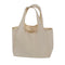 Pouch Cotton Blend Large Capacity Shopping Bag Double Handles Foldable Reusable