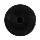 2Pcs 50mm x 30mm Conical Recessed Rubber Feet Bumpers Pad Washer Black H2G7