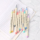 10 Colors Watercolor Marker Pen Soft Brush Calligraphy Sketch Painting Drawing