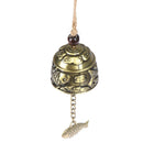 Blessing Bell Fish Feng Shui Bell Blessing Good Luck Fortune Hanging Wind ChimeR