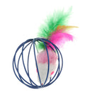 Cat Toys Furry kitten Mice in the cage 5 Pack