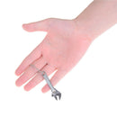 2.5" Mini Metal Adjustable Tool 66mm Wrench Spanner Key Chain Ring Keyring  Z