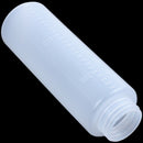 5X(180cc White Plastic Squeeze Bottle Oil Sauce Dispenser Nozzle Cap AttachQ5Y5)