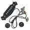 Pre-Wired 6-String Single Coil Pickup Harness with Volume & Tone Pots for E