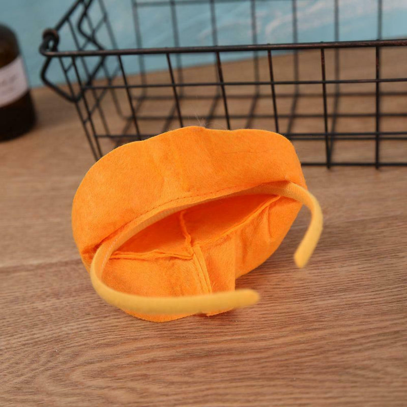 Halloween Pumpkin Smile Hat Hairband Fancy Dress Decor Party Prop Accessory A