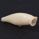 Plastics Fishing Blank Hard Lures 75mm 6.5g Wobblers Crankbait Fishing Tool