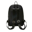 2pcs/set Women Nylon Backpack Clutch Preppy Solid Shoulder Schoolbags Purse A
