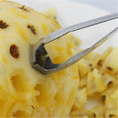 Seed Salad Tool Fruit Clip Cutter Stainless Steel Corer Slicer Pineapple PeeleJR