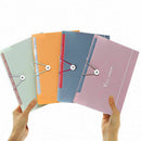 4 Pack Expanding File Folder Pockets --5 Pockets,A4 Letter Size,Assorted Co N5V9