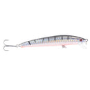 8.5g/10cm fishing lures bait floating metal crankbait popper hard lure hook 5