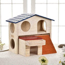 House Bed Cage Nest For Small Animal Pet Hamster Hedgehog Pig Castle! Guine N9Q9