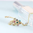 Crystal Swan Bracelet Fashion Adjustable Chain Bracelets Women Jewelry Gift