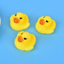 10pcs mini Baby Kids Squeaky Rubber Ducks Bath Toys Bathe Room Boys Girls T Nw