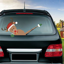 Car Rear Windshield Christmas Decoration Wiper Stickers Car Stickers Stylin