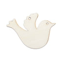 10pcs/set Wooden Dove for Wedding Wish Tree or Christmas Decoration Ornamen V3P2
