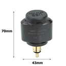 Motorcycle 3.1A Dual USB Charger Adapter for BMW Hella/DIN Powerlet Plug