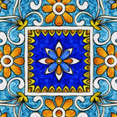 Italian Majolica Tile Lack Table Tops Wall Art Furniture Removable Self-Adh