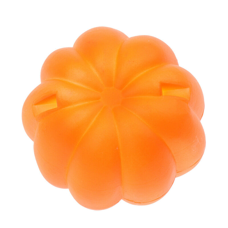 3 x Pumpkin Shape Food & Water Bird Cup, Plastic Feeding Dish Feeder for Parrot