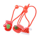 4Pcs Kids Girl Hair Accessories Ropes With Elastic Hair Band Christmas Gift AA